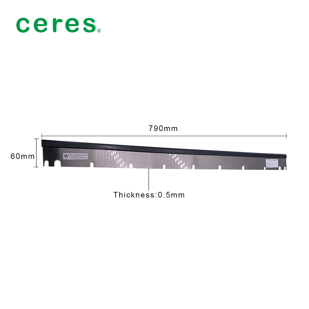 Printing Spare Part GTO52 Wash Up Blade for Clean the ink roller