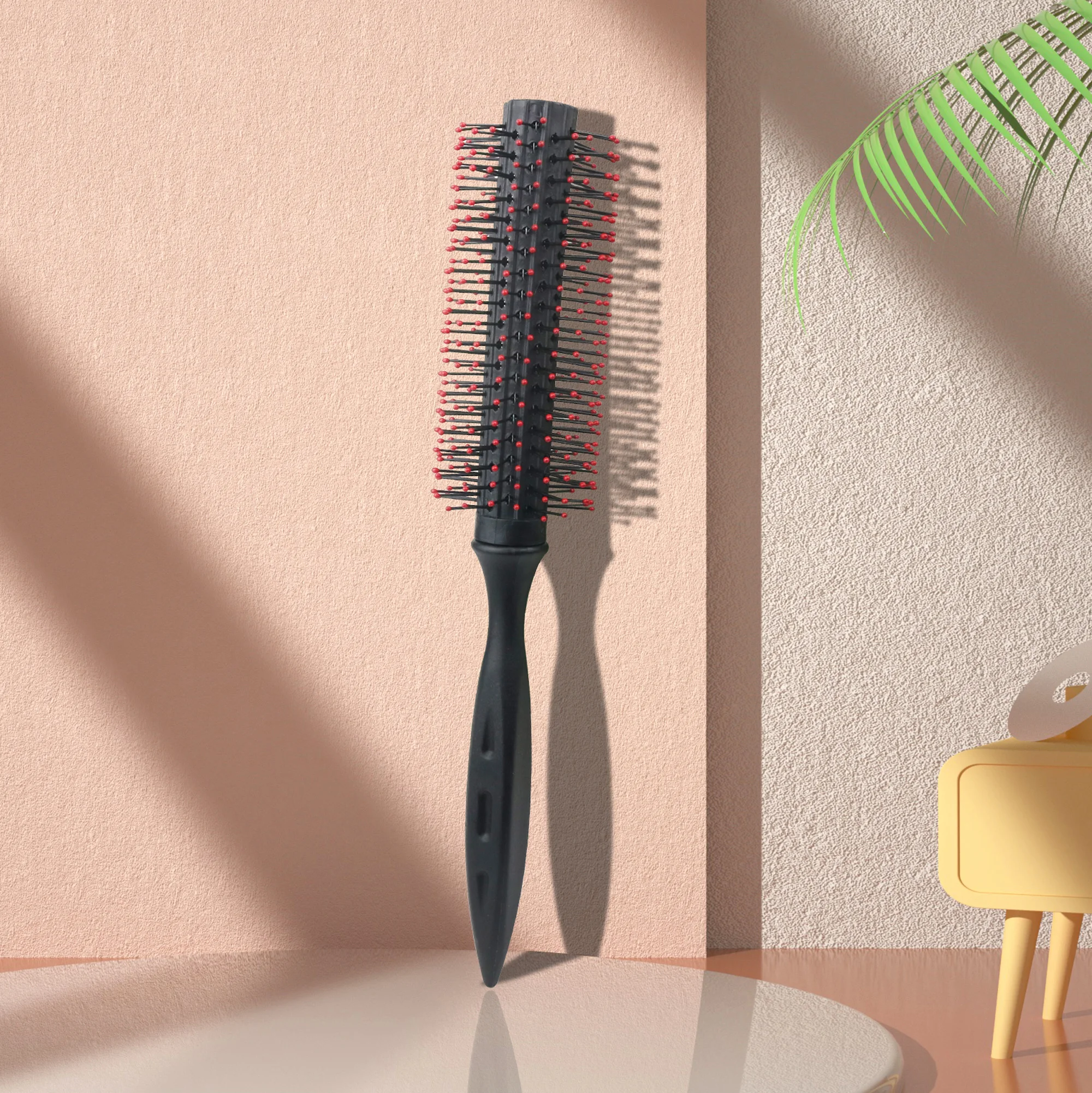 Professional Plastic Round Brush DIY Antistatic Spiral Roller Curly Hair Comb For Women Salon Barber Hairdressing Styling Tools