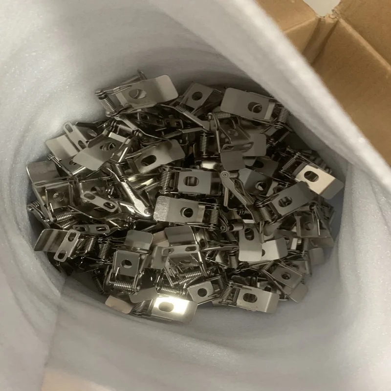 High Quality Stainless Steel strong clip spring Led Downlight Usage Stainless Steel Spring Clips For Recessed Lighting