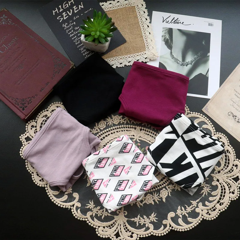 2022 New Ventilation Cotton Letter Ribbon Low Waist Hip Lift Underwear Women Underwear Accessories