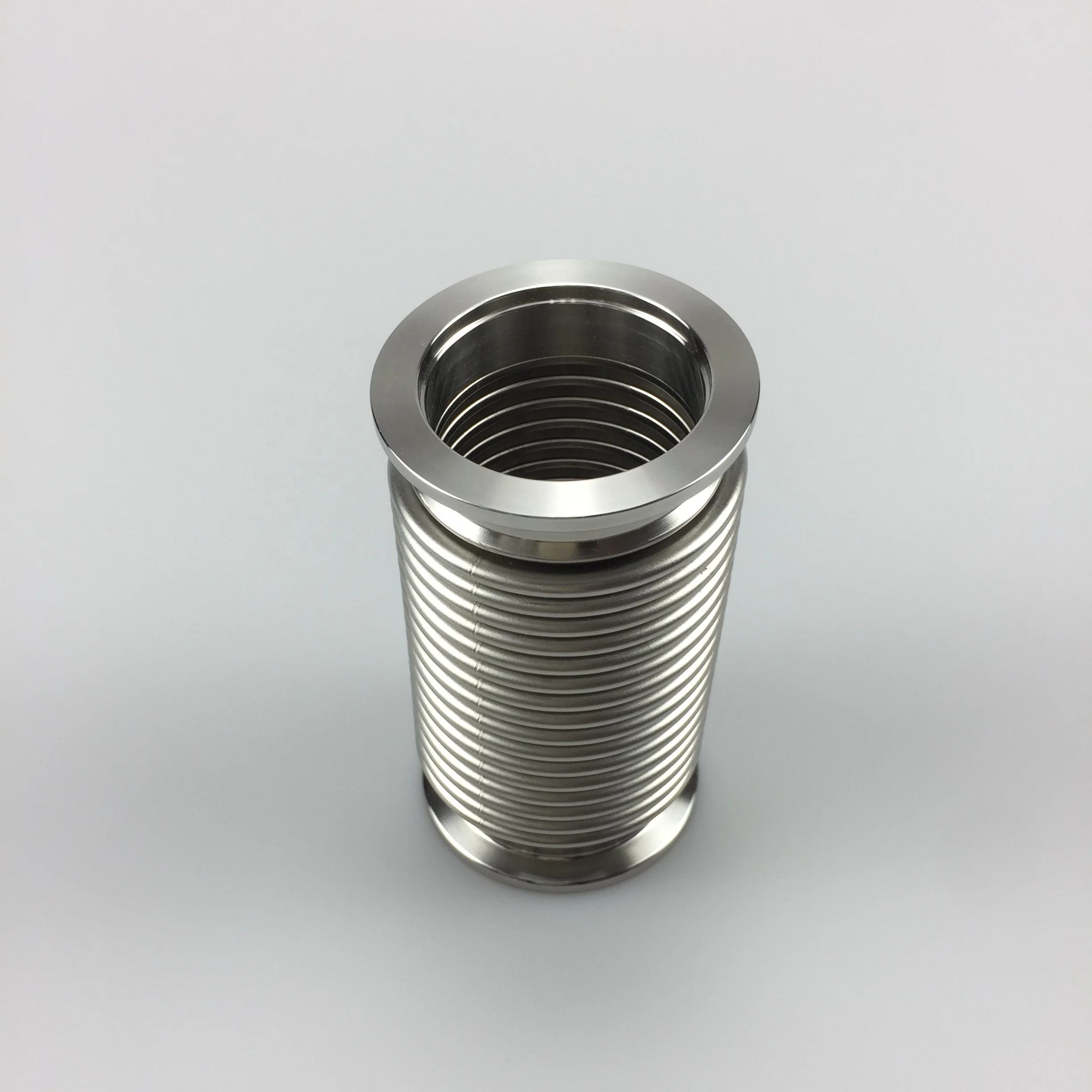 Meinuox Vacuum KF Flexible Hose BELLOWS Stainless Steel OEM Flanged Round Flanges Pipe Fittings Forged KF Fitting & Connection