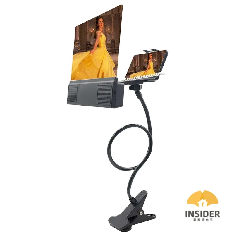 Увеличенное стекло увеличительное новейшее определение увеличенное 3D видео держатель для рабочего стола поставщик Hd усилитель экрана мобильного