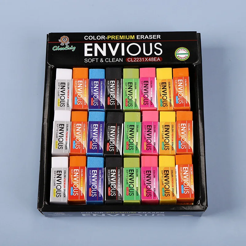 Factory price Top selling Black eraser ecofriendly  school eraser  ,hot sales in Korean eraser