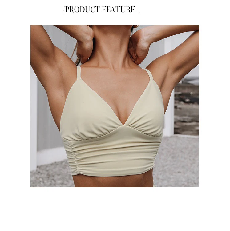 Hot Ins Sportswear Sexy Bra Fitness Ladies Girls Running Gym Yoga Bra Tops Custom Logo  Exercise Workout Women Nude Sports Bra