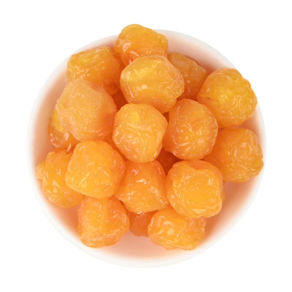 Sweet Natural Unpitted Dried Plums Vegetarian Golden Yellow OEM/ODM Prunes Love Dried Plum