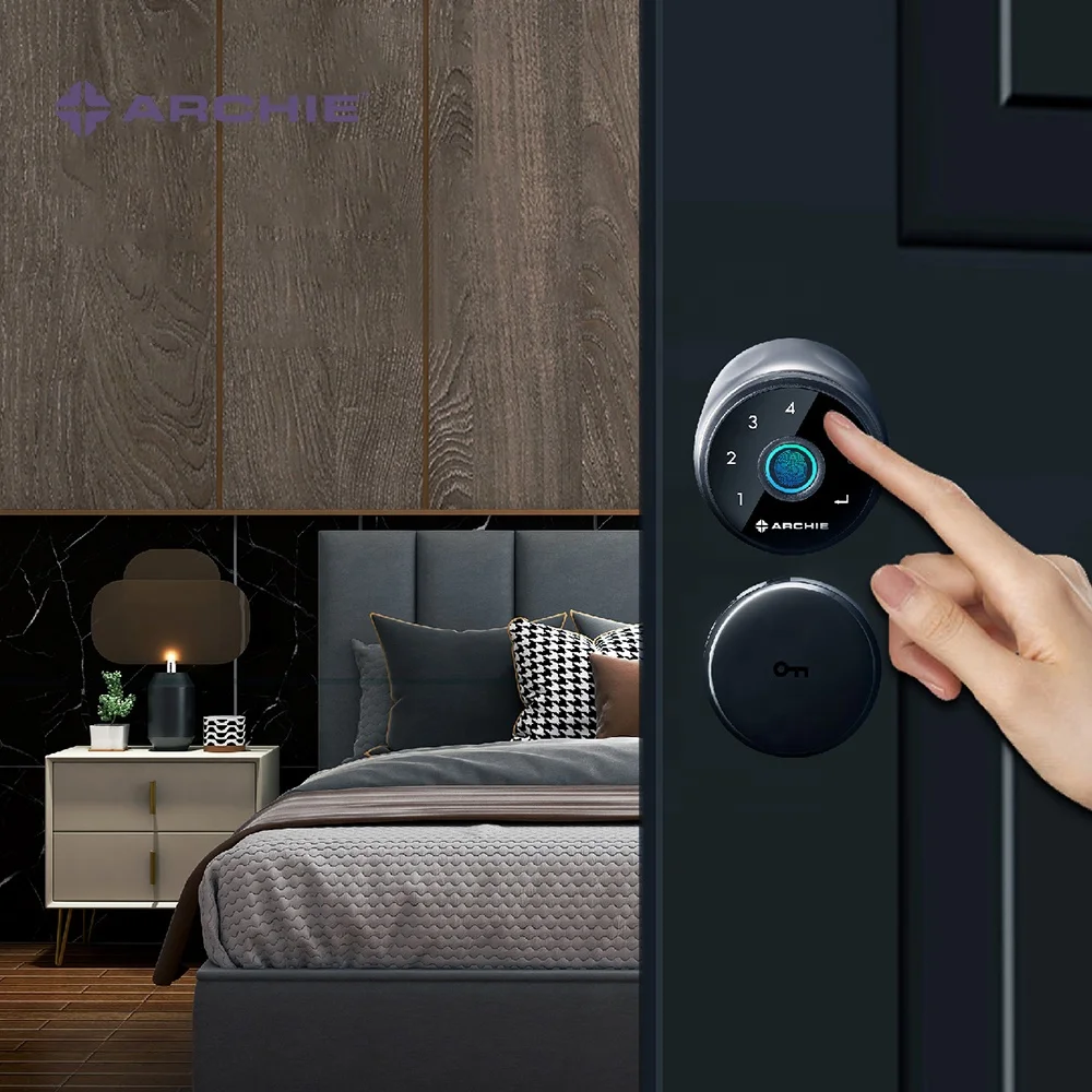 ARCHIE Low Power Consumption Ic Fingerprint Smart Door Locks Electric Lock Smart Locks Key
