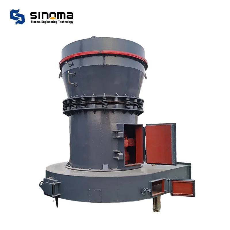 YGM 178 High Pressure Suspension Raymond Mill Machine New Aluminum Hydroxide Roller Mill with Engine Motor Core Components Plant
