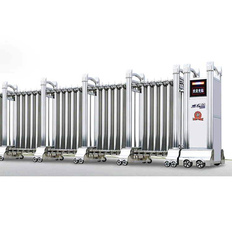 Технопарк главный вход автоматические раздвижные ворота