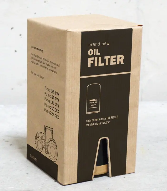 High Quality Packaging Automotive Parts Air Filters Fold Paper Products Packaging Box