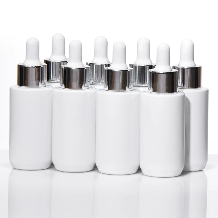 Luxury 15Ml 30Ml 50Ml 100Ml Clear Amber Black Glass Empty Liquid Serum Bottle With Box