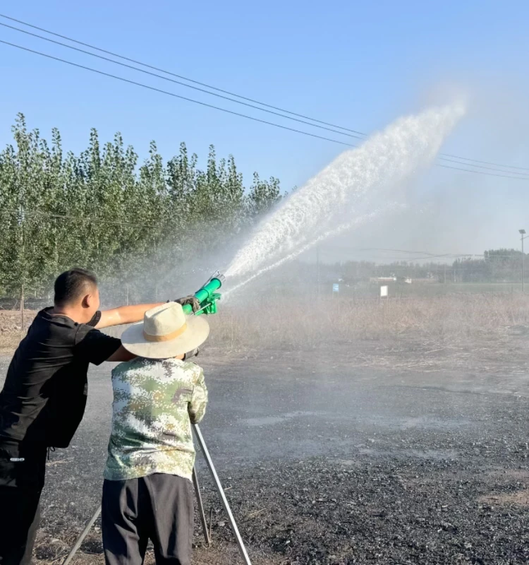 Spot supply Water Sprinkler Agriculture 360 Degree Rotating Sprinkler Nozzle Irrigation System Sprinkler Rain Dust Removal Gun