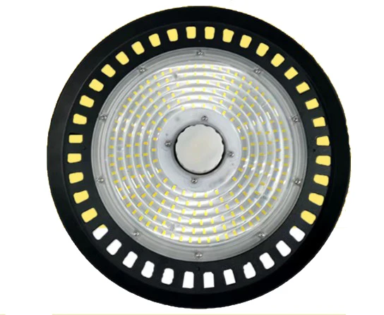 Factory Warehouse Industrial Lighting UFO high bay lights 100W 150W 200W 300W Led High Bay Light Black AC85-265V