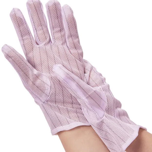 High Quality ESD pu anti-static stripe gloves