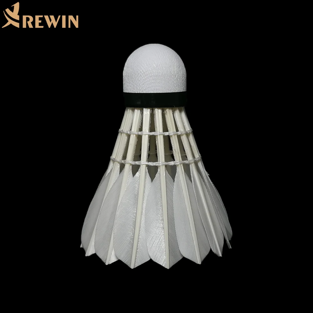 2022 International Tournament Grade Goose Feather Badminton Shuttlecock Master No.4 China factory hot sale Japan korea USA