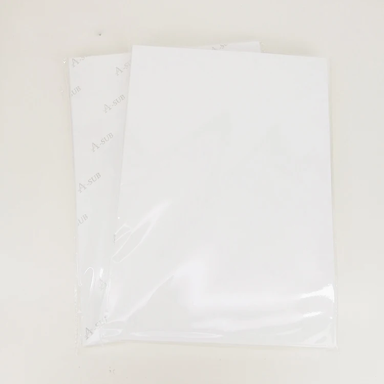  Fast dry A4 Copy Transfer Paper for Mouse Pads Mug Bags Sublimation White Customized
