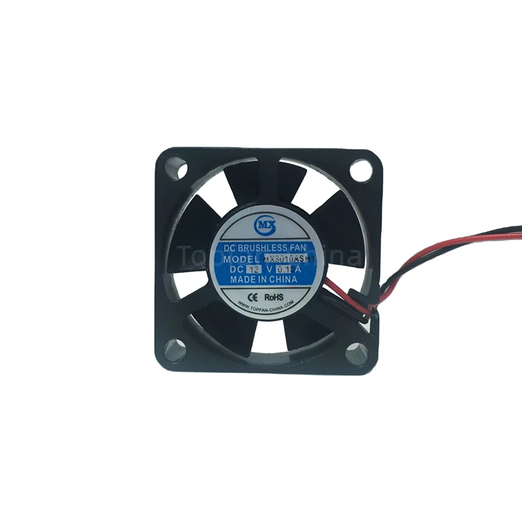 5V 12v 24v 48v Axial Flow Brushless DC Fan 30*30*10mm Size PWM FG RD IP58 Functions Plastic Blades Ventilation Equipment OEM