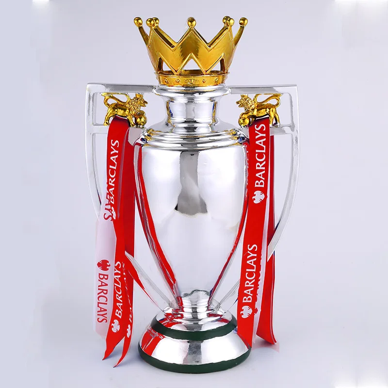 New 2022 Premier Manchester Football Cup Trophy Resin Crafts Balance Car Cup Champions League Trophies