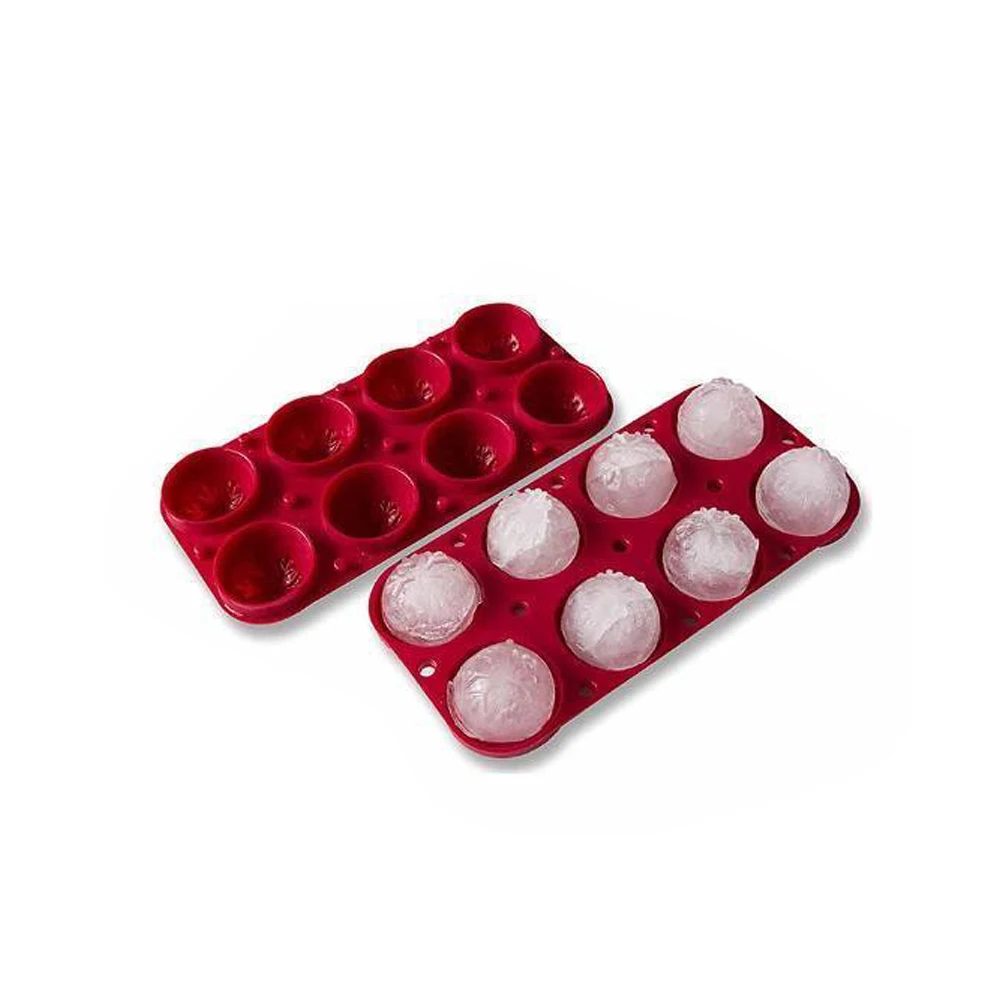 kitchen snow shape Silicone Ice Cubes Tray DIY Ice Makers Portable Jelly Ice Cubes Chocolate Maker