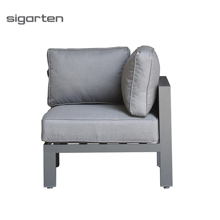 sigarten 2021 Extreme Comfort Hotel Project Luxury Patio Couch  Modern Resort Outdoor Lounge Sofa Set