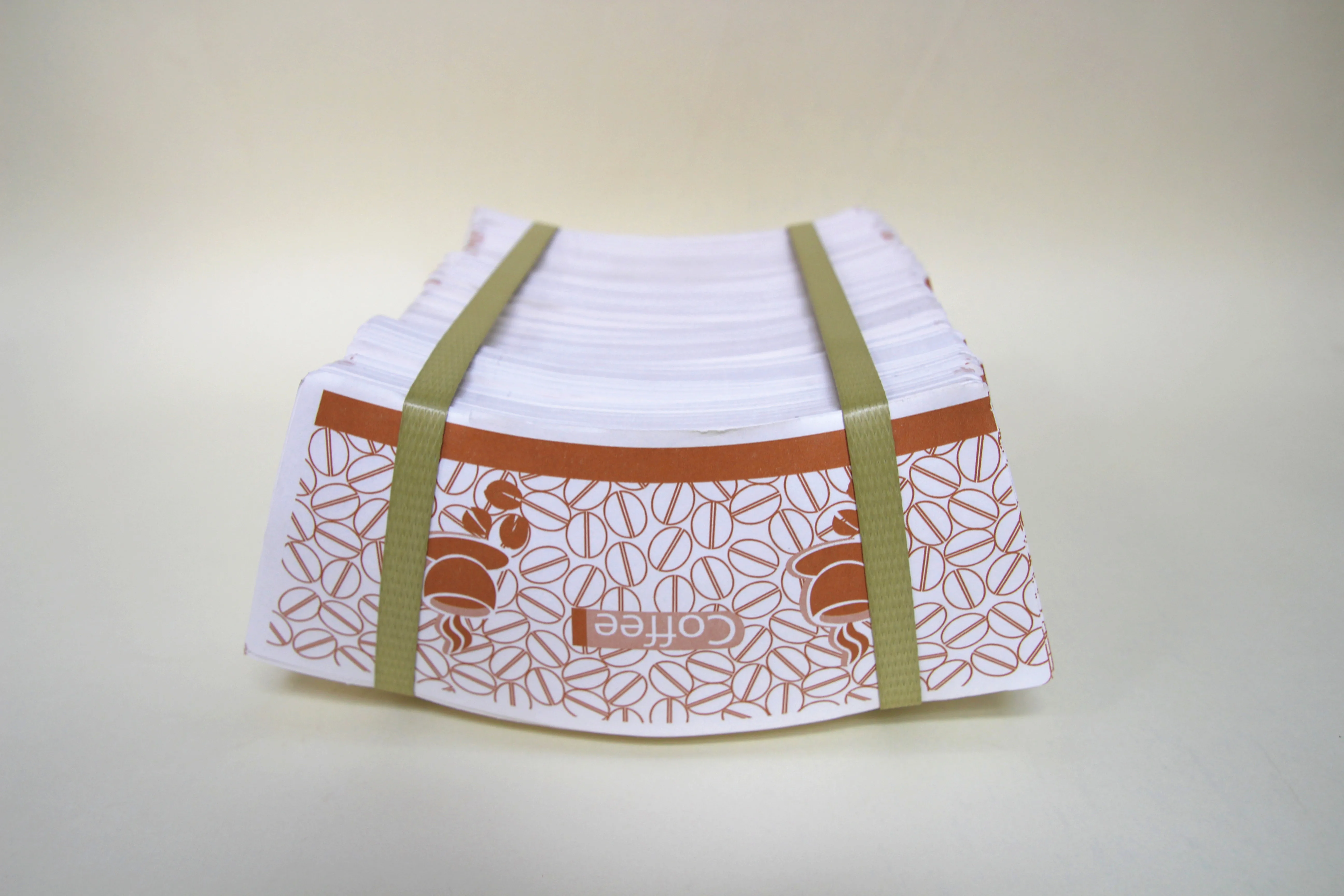Paper cup fan and bottom paper