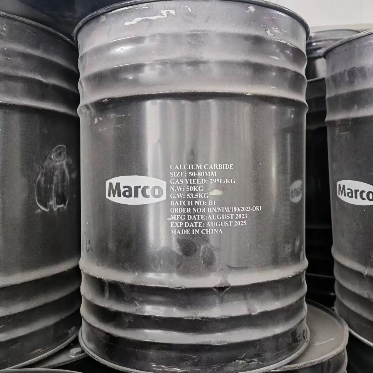 Wholesale industrial grade factory direct production Calcium Carbide 100kg