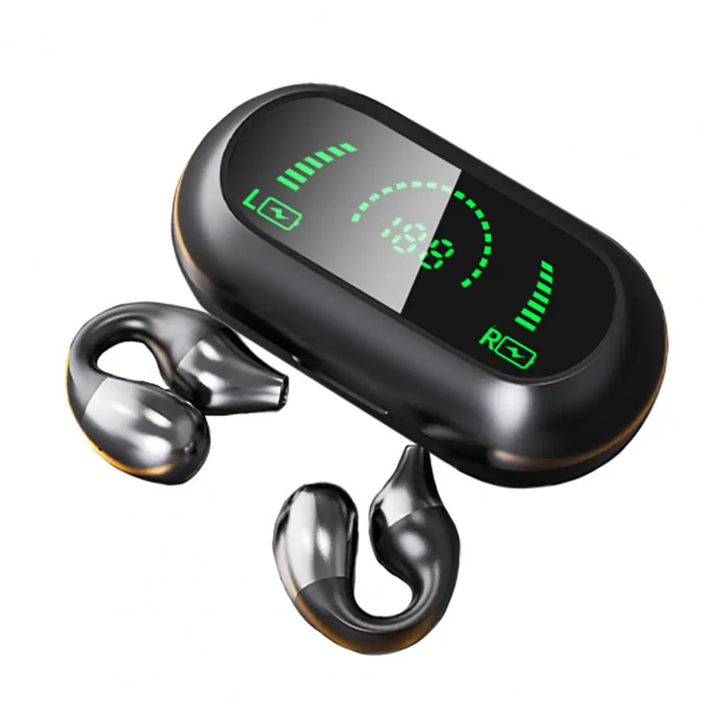 S03 Tws Noise reduction Bone Conduction Wireless BT Earphone In-ear Headphones Lightweight Earbuds With Mic Call Charging Case