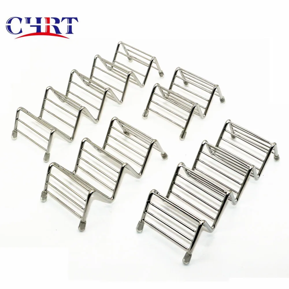 Хит продаж детский металлический держатель для пищевых продуктов CHRT гриля духовки можно мыть в посудомоечной машине набор Тако из нержавеющей стали