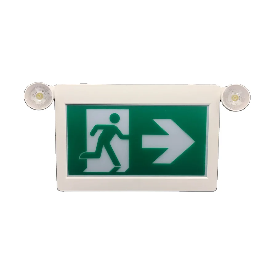 CSA Approved Running Man Plastic Emergency Exit Sign