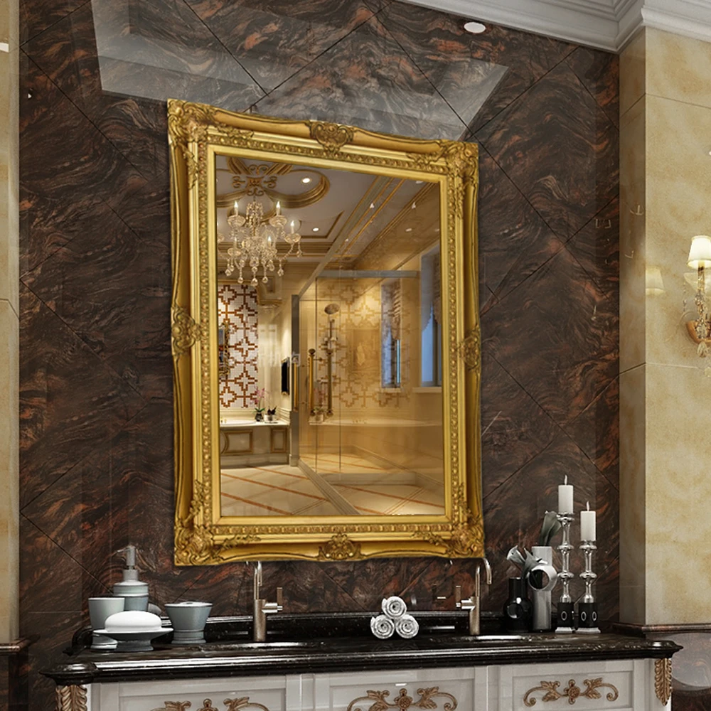 Gorgeous Baroque Wall Hanging Large Size  Custom Ornate Golden Antique Frame for Painting