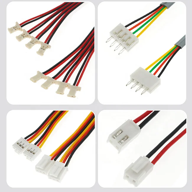 Custom Wire Harness And Cable Assembly 2-12 Pin Jst Wiring PH XH electronic cable Harness Assembly