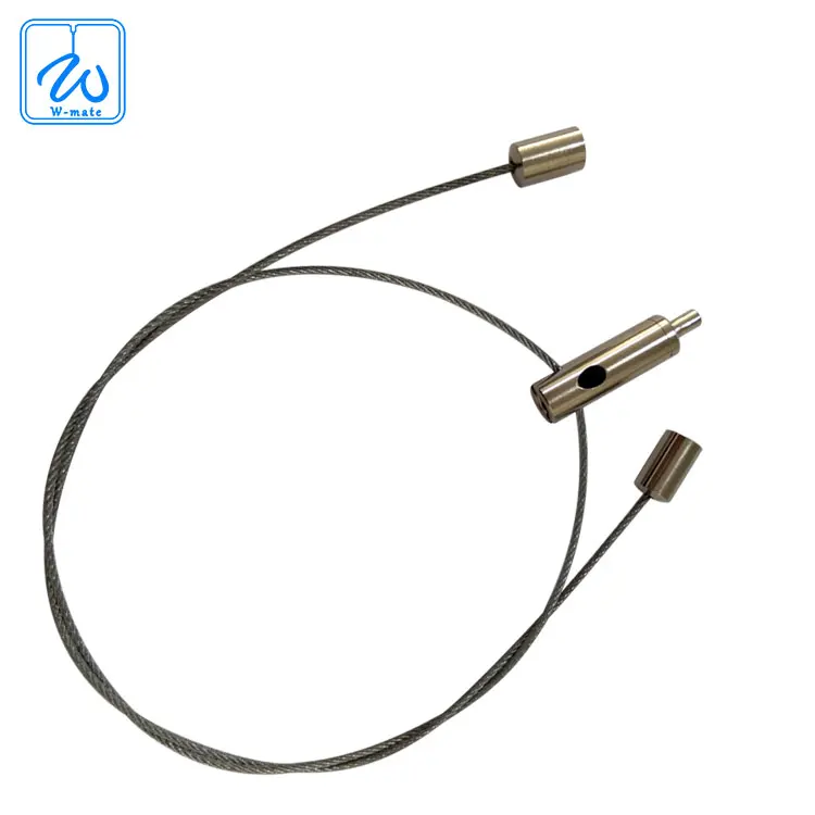 Automatic Lock Wire Rope Clip 1.2mm Cable Gripper For Pendant Lights Ceiling Light