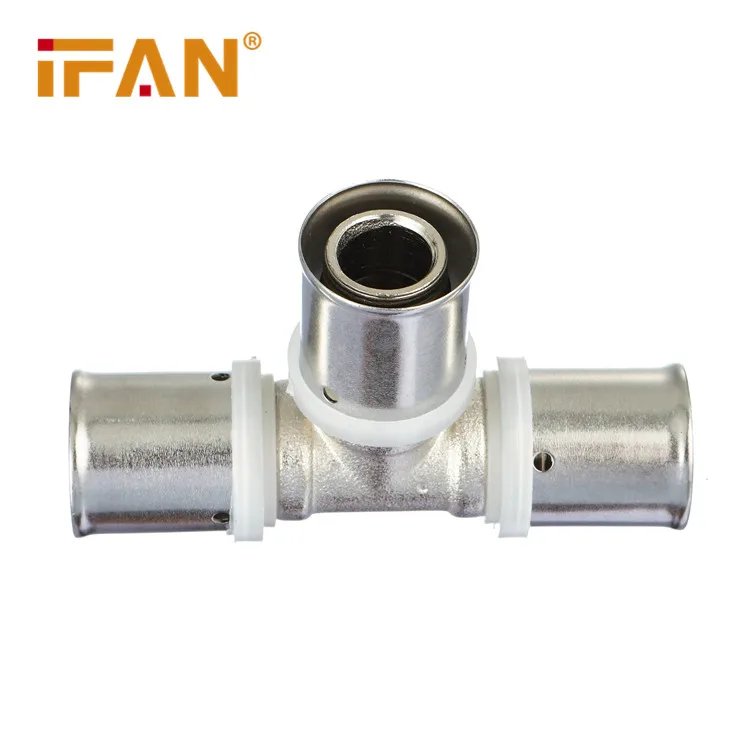 IFAN Wholesale Pex Plumbing Underfloor Heating Multilayer pex fittings brass press