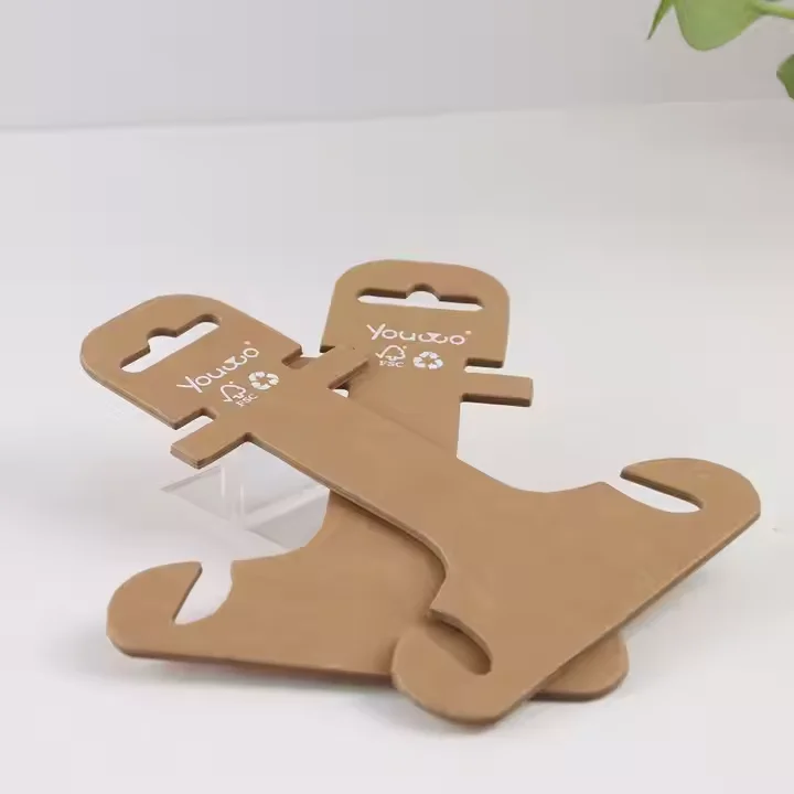 Customized clothing paper hangers environmentally friendly cardboard hangers recyclable degradable paper hangers