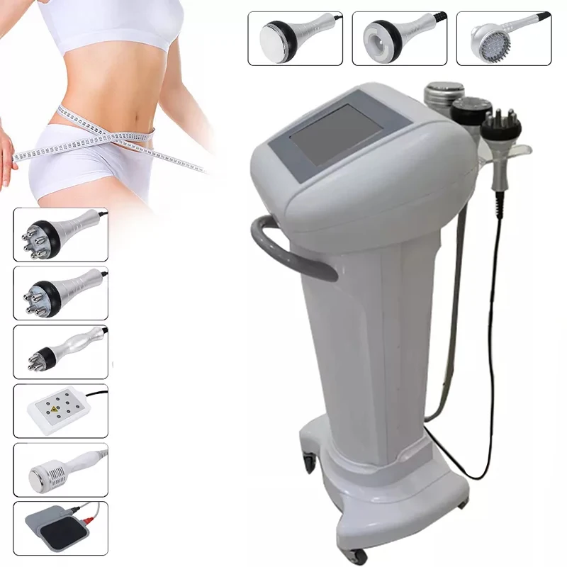 New 9 In 1 Vacuum Cavitation Rf Body Slimming Beauty Machine Lipolaser Ems Weight Loss Rf Body Slimming Beauty Machine