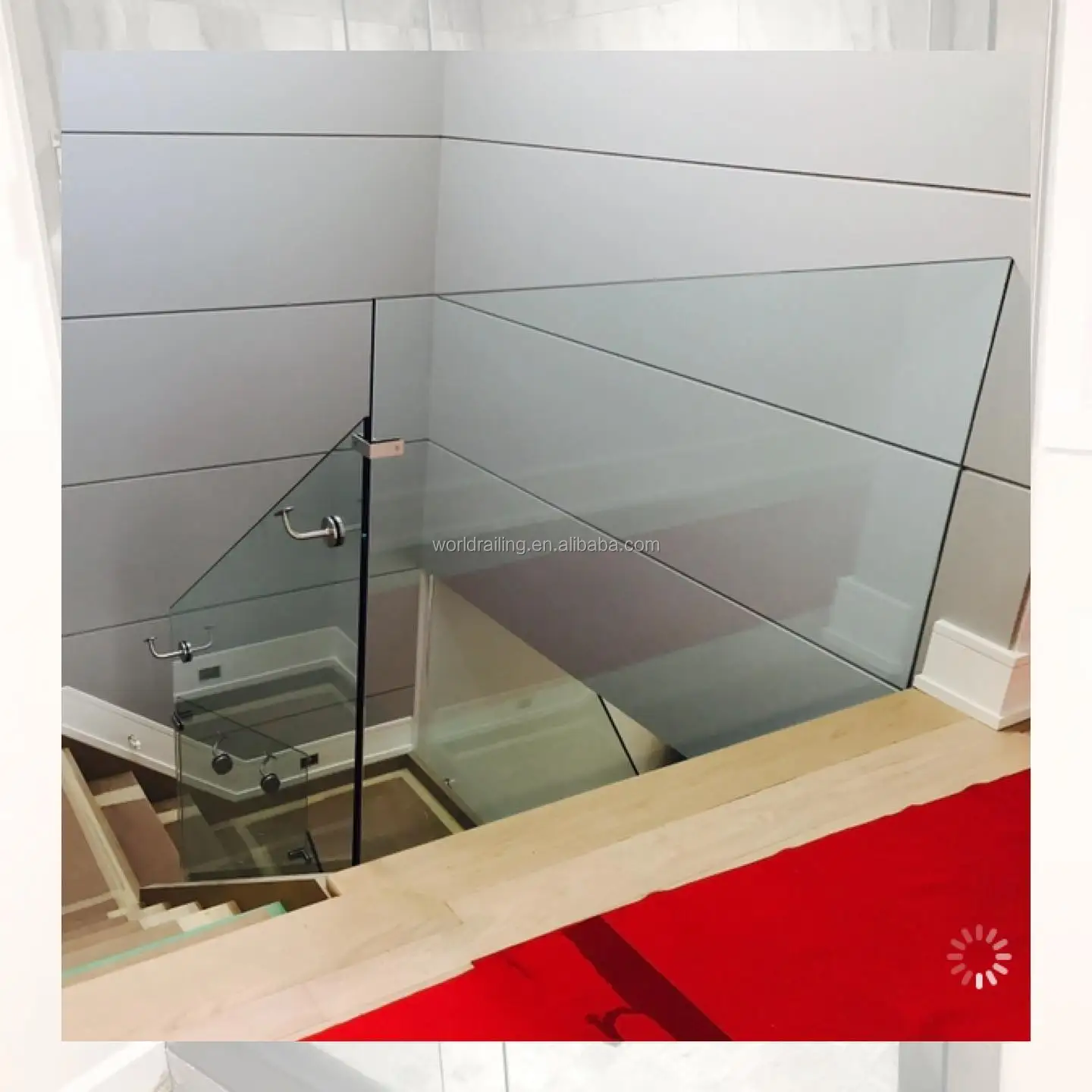 YL Top-ranked 304 316 stainless steel railing systems designs for balcony glass clamp