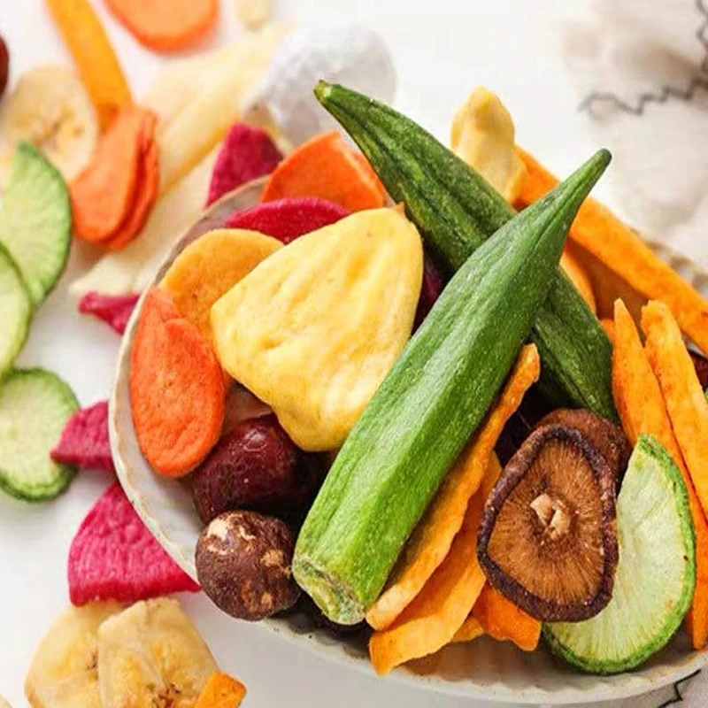 12 types of crispy ready to eat mixed vegetable snacks for children and pregnant women fruit vegetable snacks