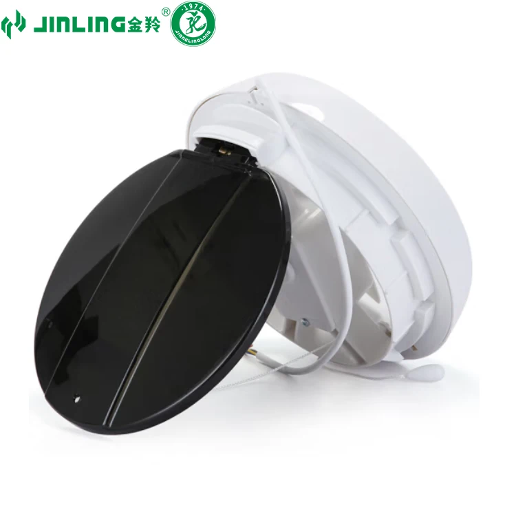 Round ventilating fan AS back cover round ventilation fan Pull cord switch control 6 inch kitchen window mounted  exhaust fan