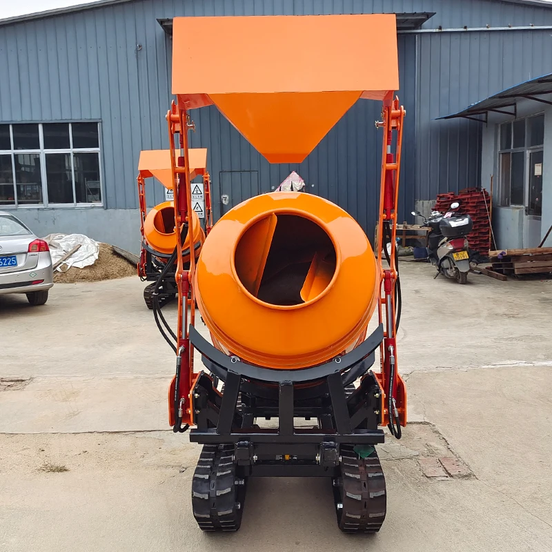 CE APPROVED 350L CONCRETE MIXER SD400 400L  SELF LOADING CONCRETE MIXER TRUCK FOR SALE