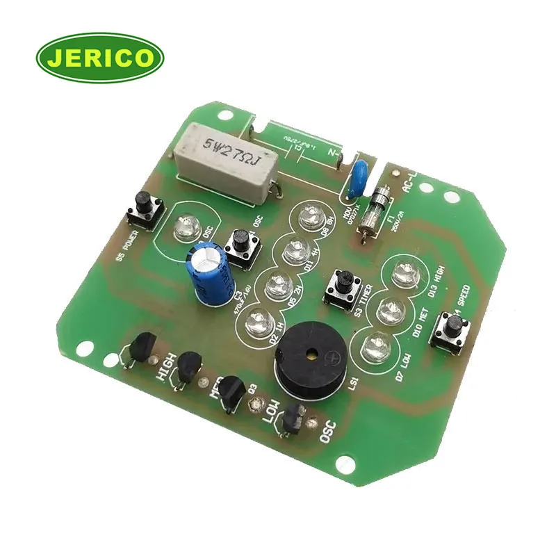 JERICO Shenzhen Gerber Multilayer PCB Printed Curcuit Board OEM Fabrication High Frequency PCB FR4 High TG170 Boards Manufacture