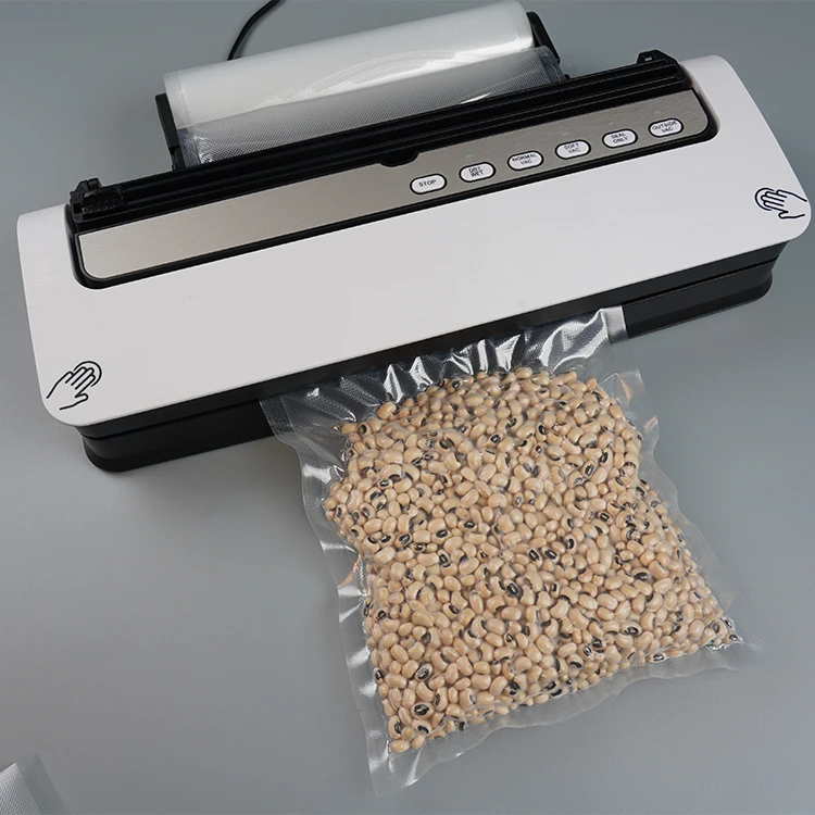 Household small size vacuum food storage machines multifunction professional food vacuum sealer electronic kitchen vacuum packer