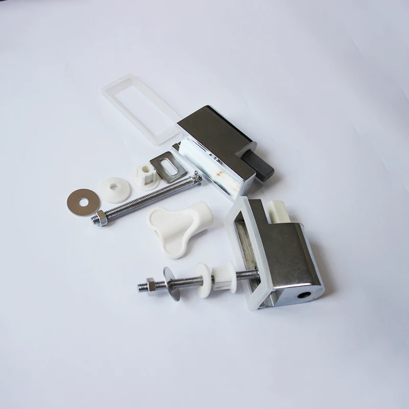 OEM Medium Size Bottom Mounted Zinc Alloy Sliver Toilet Cover Seat Hinge