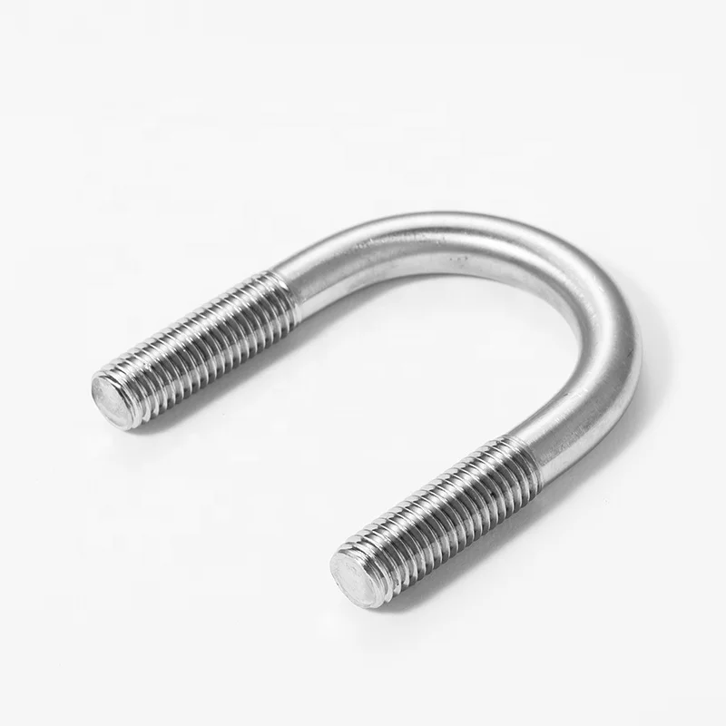 Bend U-Bolt M10-M24 nut bolt manufacturing machine  Chassis Accessories Truck Stainless Square U-bolts With Nuts