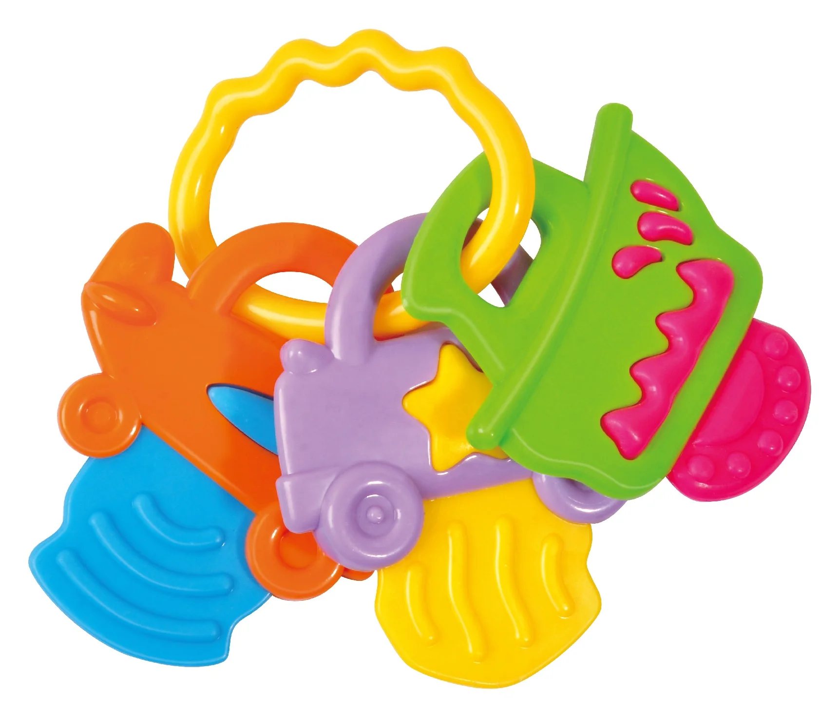 Factory Wholesale Infant Educational Rattle Toys for Babies Safety Toys Newborn Shaker Set Colorful Baby Rattles Toy Sets