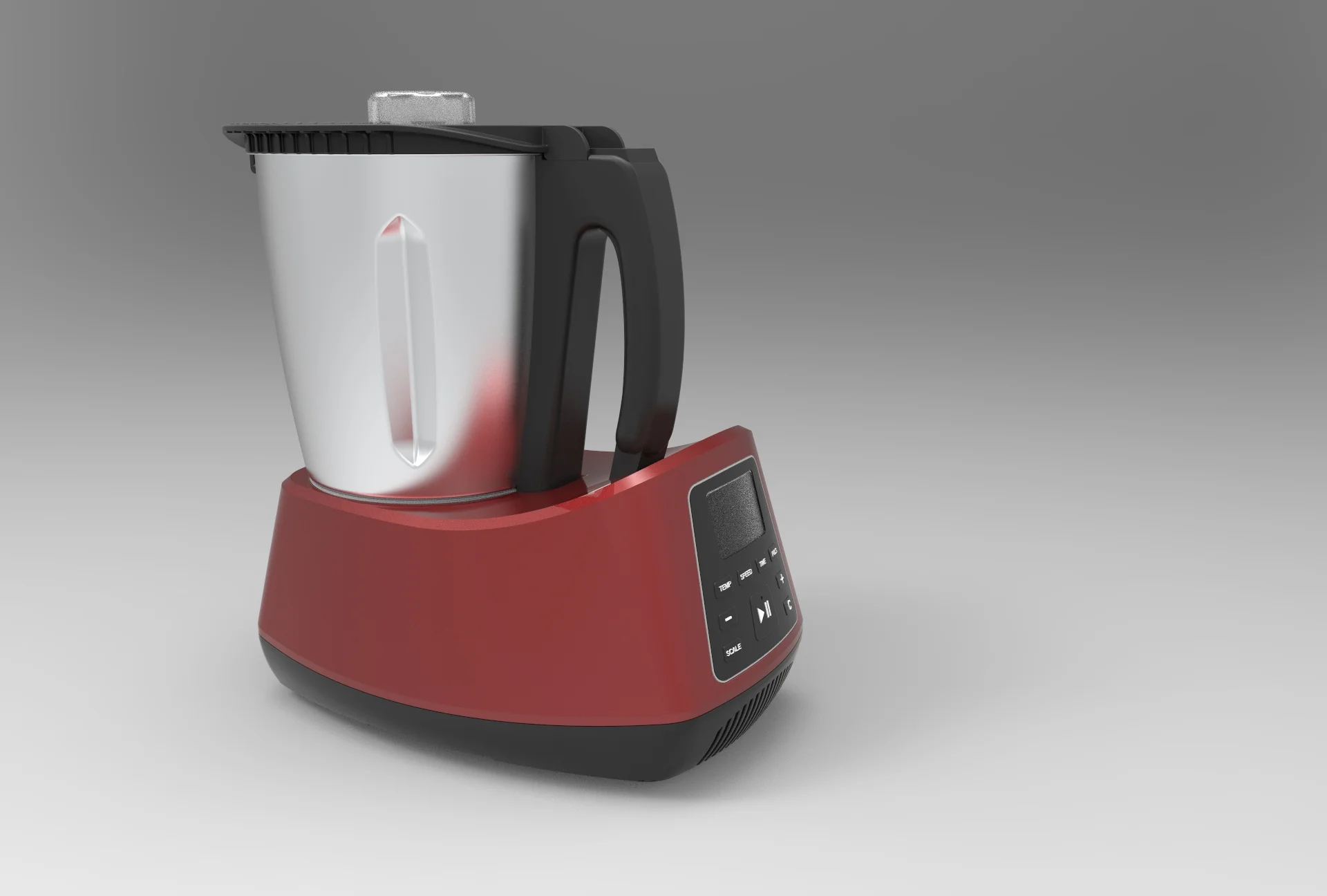 Smart Multifunctional Food Processor,WiFi Built-In,All in 1,Blending,Steaming,Weighing,Mixing,Emulsifying,Chopping,Kneading