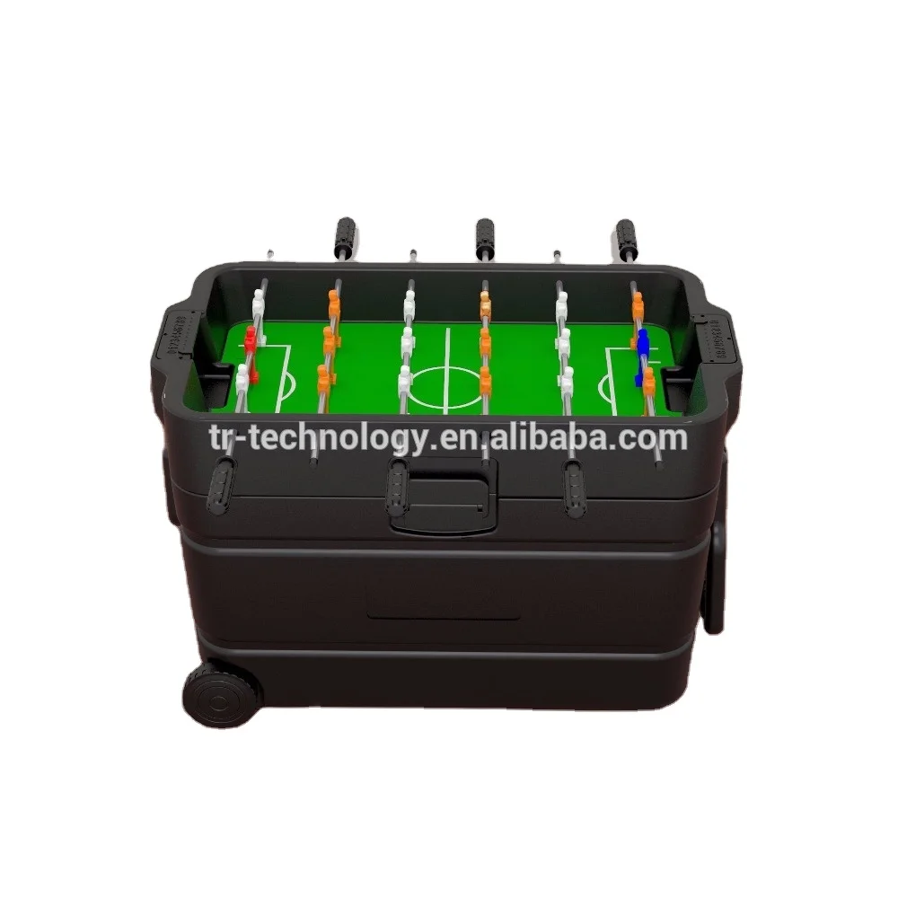 TR-High-capacity 54L Foosball table cooler, Foosball cooler cart for indoor and camping scatola di raffreddamento