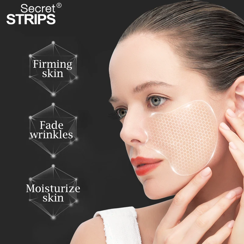 Wholesale Overnight Face Masks To Remove Wrinkles Facial Firming Care Strips Face and Body Mask