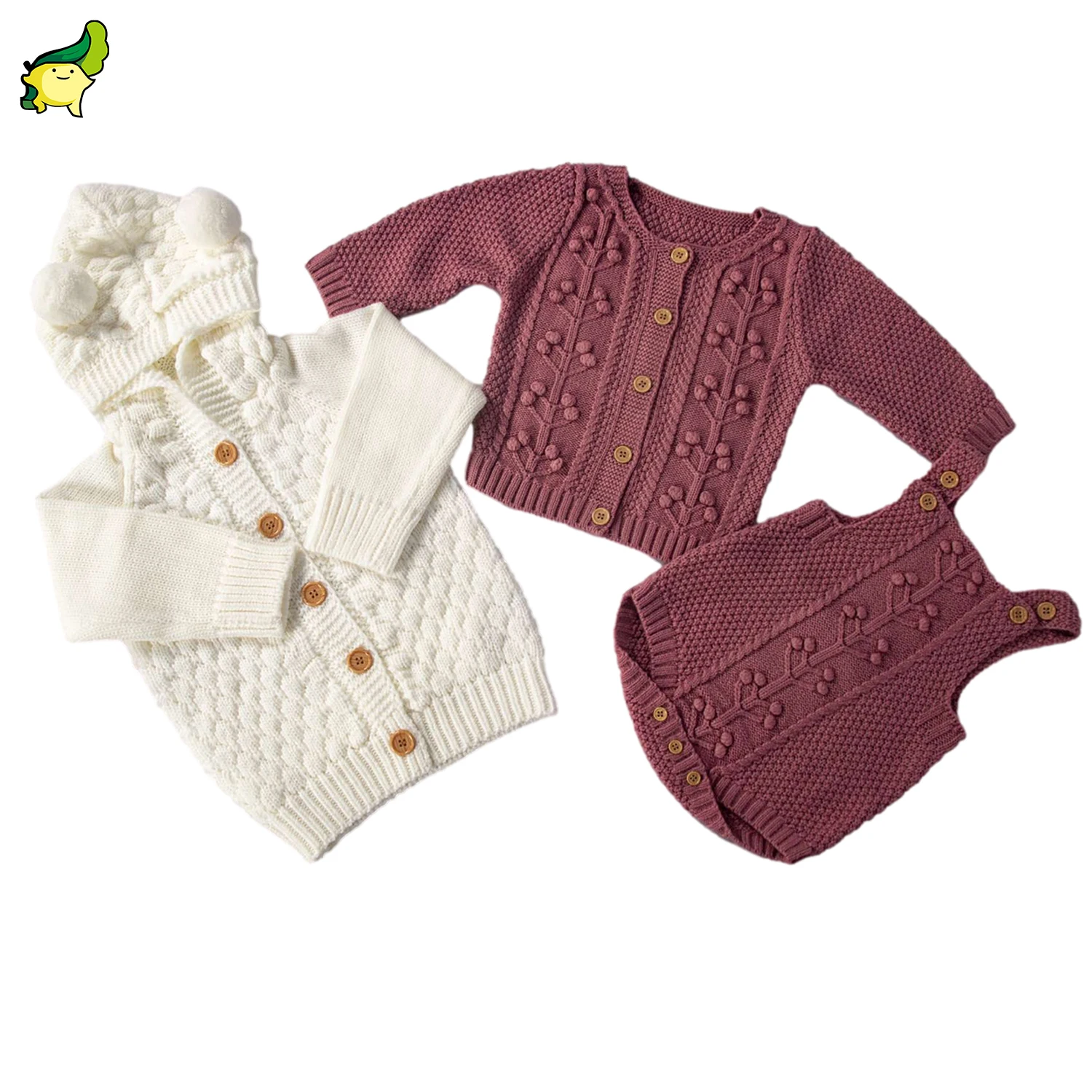 Custom Knit Children Winter Plus Size Girls Oversized Cotton Pullover Kids Baby Sweaters