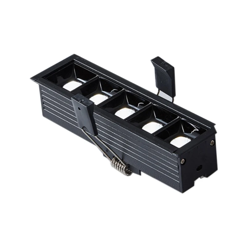Recessed Frosted Diffuser LED Linear Light 5W 10W 15W 20W 30W 40W 45W LED Matrix Light Matt White and Matt Black