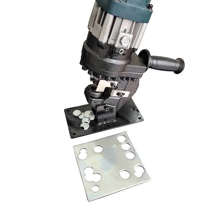 
No resting instant hole maker hydraulic puncher for steel plate 