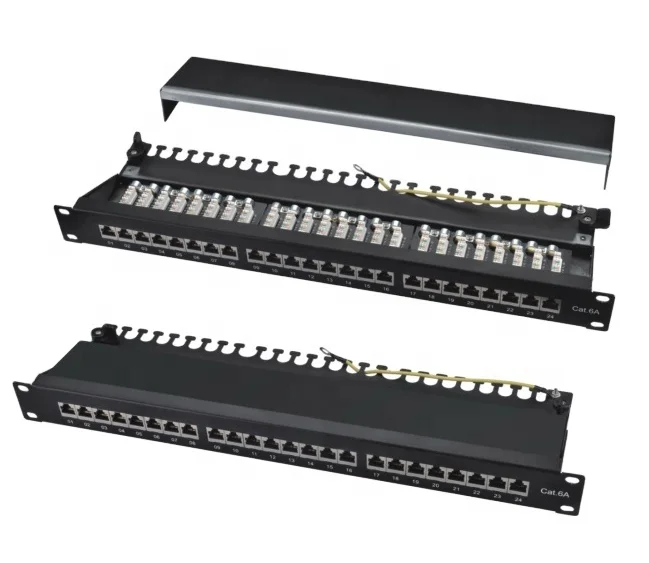 FTP 24 порта патч-панель CAT5E CAT6 со